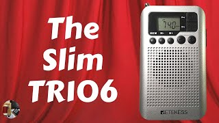 Retekess TR106 AM FM Pocket Portable Radio Review [upl. by Cody]