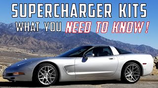 C5 Corvette Supercharger Kits Whats included how much  and should you install it yourself [upl. by Siramay875]