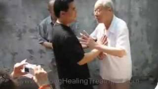 Bagua qi projection 94 years old master [upl. by Iramohs]