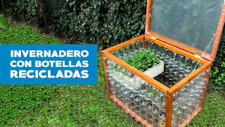 Cómo hacer un invernadero con botellas recicladas [upl. by Chui]