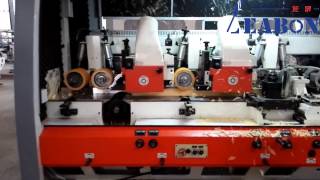 Woodworking Four Side Planer Machine from Leabon Machinery [upl. by Hafeenah]