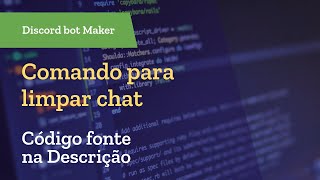 Clear Chat  Discord Bot Maker [upl. by Lowenstein888]