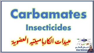 Carbamates Insecticides  مبيدات الكارباميتيه العضوية [upl. by Lorrayne]