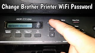 How to Change Brother Printer WiFi Password [upl. by Nerehs315]