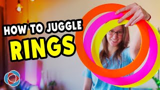 Learn to juggle RINGS  Beginner Juggling Tutorial [upl. by Champagne]