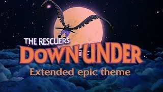 The Rescuers Down Under intro  extended musical edit [upl. by Redla452]