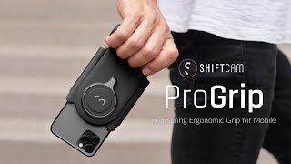 ShiftCam ProGrip A Reassuring Ergonomic Battery Grip for Mobile Phones [upl. by Lena]