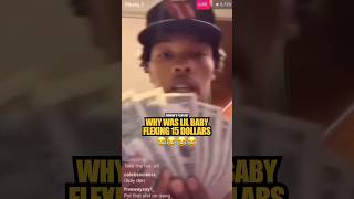 Lil Baby flexing cash 😭🤷🏽‍♂️💯 lilbaby hiphop rapper [upl. by Haram]