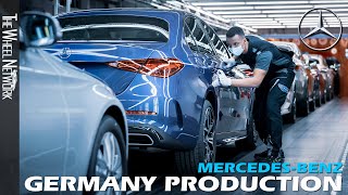 MercedesBenz CClass Production in Germany W206 W205 and W204 20092021 [upl. by Trin]