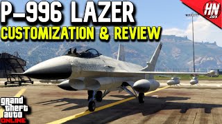 P996 Lazer Customization amp Review  GTA Online [upl. by Scharff]