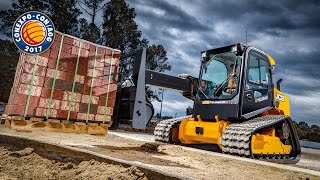 JCB Teleskid at Conexpo 2017 [upl. by Eilla636]