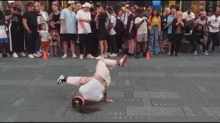 Break Dance in New York City  Street Dance [upl. by Aihtnis]