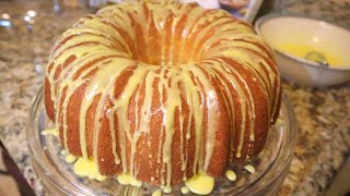 Super Moist Lemon Pound Cake [upl. by Naggem]