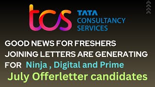 TCS joining updates 2024  Good news for digital and prime candidates  Onboarding started [upl. by Adne838]