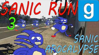 Sanic Run 3 THE SANOCALYPSE [upl. by Ahsrop]