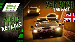 Full Race  ADAC TotalEnergies 24h Nürburgring 2023  English 🇬🇧 [upl. by Arrec]