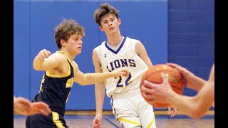 Medomak Valley at Belfast boys basketball [upl. by Ynahpit18]