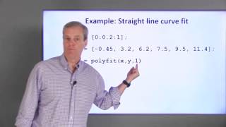 Chapter 13 Polynomial Curve Fitting in MATLAB [upl. by Kendell845]