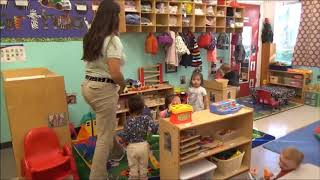 Toddler Center Time Teacher Interaction [upl. by Heddi]