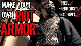 How to Make Steel RIOT Armor Signature ZNA Armor UPGRADE [upl. by Asirrac]