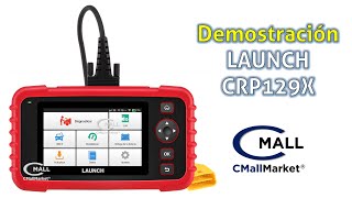 LAUNCH CRP129X  Scanner Automotriz 4 Sistemas  Demostracion  VENTAS COLOMBIA 3165156942 [upl. by Aicirpac]