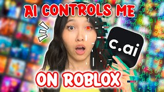 MY AI Controls ME ON ROBLOX [upl. by Ulphi]