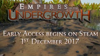 Empires of the Undergrowth – Early Access Trailer [upl. by Francyne104]