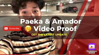 Paeka amp Amador VIDEO PROOF😳 Together while she used Phora DRAMA [upl. by Diego]