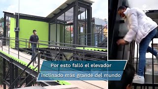 Cacomixtle electrocutado provoca falla en elevador inclinado de Á Obregón [upl. by Cassell668]