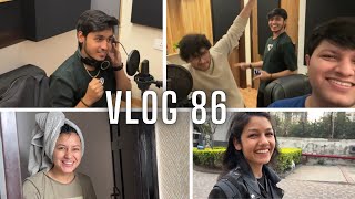 Kanika ka bday aur Naye gaane ki taiyaari😋✨ VLOG 86 kanikadevrani6327 priyadhapa08 [upl. by Evyn374]