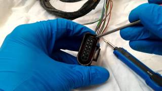 VW Wire harness pin removal [upl. by Vadim]