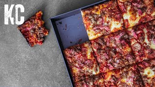 MY BEST SICILIAN PAN PIZZA RECIPE [upl. by Dahij986]