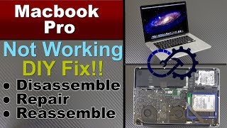 How To Fix  MacBook Pro A1286 Wont Turn On Power On [upl. by Brout196]