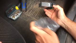 Citroen C3 cabin fan repair [upl. by Sire]