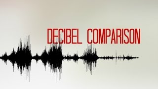 How Loud Is The Sound Decibel Comparison [upl. by Atnuahsal]