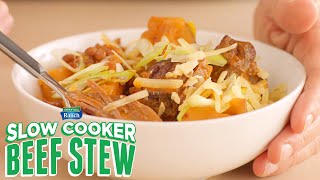 Ranch Beef amp Bean Stew  Slow Cooker [upl. by Grantham883]