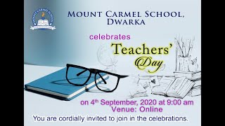 Teachers Day Celebrations MCS Dwarka [upl. by Peacock]