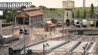 Trains miniatures  MARCIGNY le réseau de RAIL 91  HD [upl. by Ttesil]