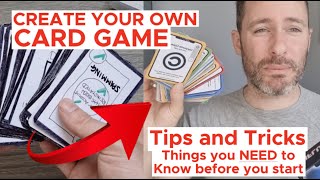 How to make your own card game in 2024 [upl. by Swetlana572]