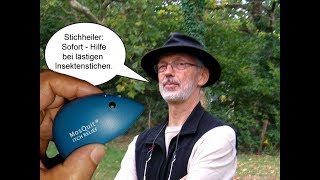 Mückenstiche und Insektenbisse behandeln mit elektrischem Stichheiler MosQuit® [upl. by Donough]