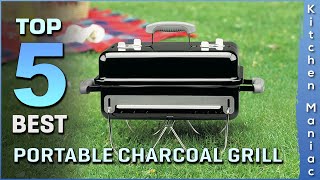 Top 5 Best Portable Charcoal Grills Review in 2023 [upl. by Anaytat]