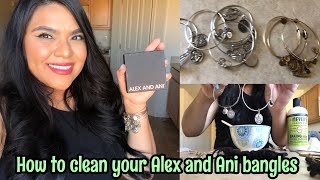 How To Clean Tarnished Alex amp Ani Bangles  THIS WORKS [upl. by Gerfen26]