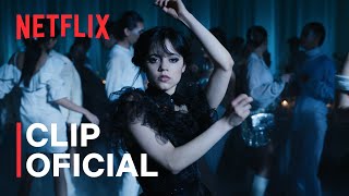 Merlina  Escena del baile  Netflix [upl. by Ayitahs]