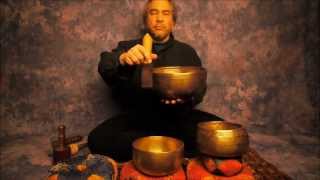 Chakra Meditation Series 7th ChakraSahasrara using B Note Singing Bowls in HD [upl. by Eendyc594]