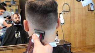 Фейд подстригване  Fade haircut  от нашият барбер Борис [upl. by Nelra]