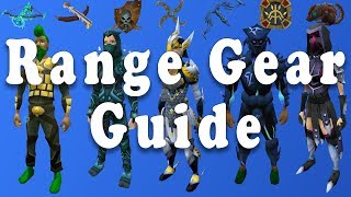 Comprehensive Range Gearing Guide  Runescape 3 [upl. by Cotterell]