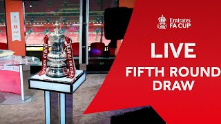 LIVE Fifth Round Draw 📱 Emirates FA Cup 202324 [upl. by Mirna662]