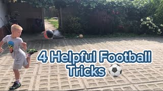 Easy Football Tricks To Help You ⚽️ [upl. by Adneram]