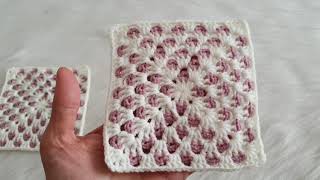 Bu Model Şahane Yatak Örtüsü Pike amp Bebek Battaniyesi Modeli Super Easy Knitting  Tığ İşi [upl. by Nydnarb]