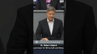 Dr Robert Habek B90Grüne Bundeswirtschaftsminister [upl. by Inger]